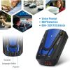 Radar Detector Car 16 Band V7 Speed Safety Voice Alert Car Radar LED Display City Highway Mode Auto 360Â° Detection - Black & Blue