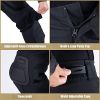 VOTAGOO G3 Combat Pants with Knee Pads Tactical Military Trousers Hunting Multicam Pants for Men Rip-Stop Airsoft Gear - Black - 38
