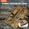 VEVOR Tactical Range Bag, 36 inch Tactical Double Firearm Bag, Soft Outdoor Tactical Case with Lockable Zipper, Portable Handle & Shoulder Strap, 3 La