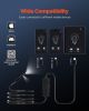 VEVOR Dual Lens Borescope Endoscope Camera for Android IOS & 10FT Snake Cable - 3 m - Dual Lens
