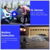1080P FUD 3 Channel WiFi Dash Cam 170Â° Wide Angle Triple Car Camera With IR Night G-Sensor Motion Detection Loop Recording App Control Support 128G M