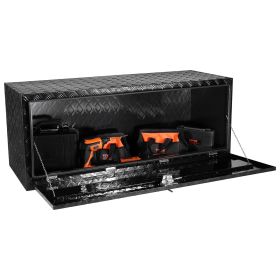 VEVOR Underbody Aluminum Truck Tool Box 60" x 24" x 24" Trailer RV Tool Storage - Default