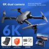 4DRC V13 RC Drone 6K HD Dual Camera WiFi FPV Foldable Quadcopter Camera Drone ,2 Battery.Logistics is randomly sent by UPS/USPS/FEDEX - as picture
