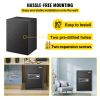 VEVOR Safe Box, 2.1 CU.FT Fingerprint Safe Box for Money w/ 2 Keys & Digital Keypad, Q235 Steel Safe Box for Storing Cash, Jewelry, Pistols, Docu