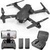 4DRC V13 RC Drone 6K HD Dual Camera WiFi FPV Foldable Quadcopter Camera Drone ,2 Battery.Logistics is randomly sent by UPS/USPS/FEDEX - as picture