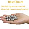 Xemussa-100 pcs 0.50Cal colored ball, 0.50 caliber solid aluminum colored slingshot, 2.6 grams, self-defense ball suitable for T4E TR50 HDR50 - 12.7mm