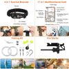 121Pcs Survival Kits Professional Emergency Survival Gear Tactical First Aid Kit Supplies for Outdoor Adventure Camping Hiking Hunting - Black