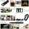 47Pcs Emergency Survival Kit Survival EDC Gear Equipment Tool First Aid Supplies Kit Tools with Pouch for Hiking Hunting Disaster Camping Adventure -
