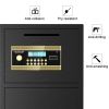 Large Double-door Coin-operated Safe,Digital Security Safe with Fireproof and Waterproof Bag