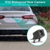 2K Car DVR 3 Channel Dash Cam Camcorder Camera Recorder with 140Â° Angle GPS WiFi Night Vision G-sensor Loop Recording Parking Monitor - Black