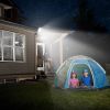 Solar Wall Light Outdoor 72 LED Beads PIR Motion Sensor Remote Control Wireless Lamps IP45 Waterproof Lighting for Garage Front Door Garden Pathway -