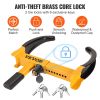 VEVOR Wheel Lock, 2 Packs Universal Wheel Clamp Lock, Adjustable Anti Theft Trailer Lock Wheel Clamp, Heavy-duty Steel Tire Lock for ATV SUV Car Golf