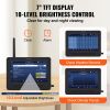 VEVOR 7-in-1 Wi-Fi Weather Station 7 in TFT Display Wireless Outdoor Sensor - Default