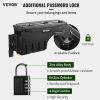 VEVOR Truck Bed Storage Box, Lockable Lid, Waterproof ABS Wheel Well Tool Box 6.6 Gal/20 L with Password Padlock, Compatible with Dodge Ram 1500 2019-