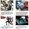 1080P 4" Dual Lens HD Car DVR Rearview Video Dash Cam Recorder Camera G-Sensor - Default Title
