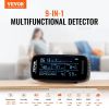 VEVOR Air Quality Monitor 9-IN-1, CO2, Temperature, Humidity, Formaldehyde TVOC AQI Tester, Professional PM2.5 PM10 PM1.0 Particle Counter for Indoor/