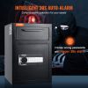VEVOR 2.5 Cub Depository Safe, Deposit Safe with Drop Slot, Electronic Code Lock and 2 Emergency Keys