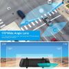 FHD 1080P Car DVR Dash Camera 9.66In Vehicle Driving Recorder w/ G Sensor Parking Monitoring Seamless Recording - Blue - One size