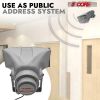 5 Core PA Horn Speaker Outdoor 8x16" Siren Loudspeaker 40W RMS Loud Megaphone Driver Horn - PA Power Horn Indoor Outdoor Waterproof Speaker