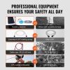 VEVOR Zipline Kit for Kids and Adult, 100 ft Zip Line Kits Up to 500 lb, Backyard Outdoor Quick Setup Zipline, Playground Entertainment with Stainless