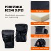 VEVOR Punching Bag for Adults, 4ft PVC Heavy Boxing Bag Set, Punching Bag with Chains and Gloves, Hanging Boxing Bag for MMA Karate Judo, Muay Thai Ki