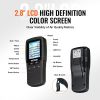 VEVOR Air Quality Monitor 8-IN-1, Professional PM2.5 PM10 PM1.0 Particle Counter, Formaldehyde, Temperature, Humidity, TVOC AQI Tester for Indoor/Outd
