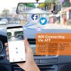 4K Car DVR 12in Dash Cam Camcorder Camera Recorder with 170Â° Angle Loop Recording Motion Detection Night Vision Voice Control APP Control G-sensor -