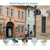 3 Packs Security Camera Wall Mount for Arlo 360 Degree Adjustable Camera Holder Garden Patio Screw Mount