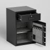 Business Coin - Slot Storage Safe w/ Electronic Lock, 2 Emergency Keys,23.6''x15.7''x14.5'', Ideal for Cash & Mail at Home/Hotel/Office - as Pic