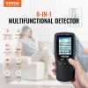 VEVOR Air Quality Monitor 8-IN-1, Professional PM2.5 PM10 PM1.0 Particle Counter, Formaldehyde, Temperature, Humidity, TVOC AQI Tester for Indoor/Outd