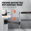 VEVOR Wall Mount Boxing Spinning Bar, Adjustable Punching Spinning Bar, Boxing Speed Trainer with Gloves, Black Reflex Boxing Bar, Boxing Training Equ