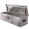 39inch Aluminum tool box,heavy duty truck bed tool box,outdoor trailer pickup storage tool box,RV storage organizer,underbody box w/lock keys,silver 3