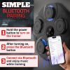 Music Boxing Machine for Adults Durable Wall Mounted Bluetooth Music Punching Machine with 9 Modes Shock Absorbing Pads LED Screen & Included Gloves B