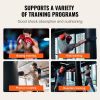 VEVOR Punching Bag for Adults, 4ft PVC Heavy Boxing Bag Set, Punching Bag with Chains and Gloves, Hanging Boxing Bag for MMA Karate Judo, Muay Thai Ki