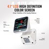 VEVOR Mini Air Quality Monitor 8-IN-1, Professional PM2.5 PM10 PM1.0 Particle Counter, Formaldehyde, Temperature, Humidity, TVOC AQI Tester for Indoor