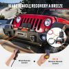 VEVOR Electric Winch Truck 10,000 lb Synthetic Rope Waterproof Remote Control - Default