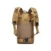 3 layers large storage hiking camping climbing outdoor mobile transportation travel bag military camouflage multifunctional tactical backpacks - yello