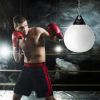 Home Gym 18 Inch Water Punching Bag with Adjustable Metal Chain - White - Exercise & Fitness