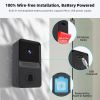 Smart Wireless WiFi Doorbell Intercom Video Camera Door Ring Bell Chime Security - Default Title