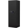 Heavey Duty,Large Size 5-8 Gun,Black Gun Cabinet with Electronic Password Keypad Lock,Unassembled Metal Rifle Gun Security Cabinet Safe Locker - as Pi