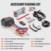 VEVOR Electric Winch Truck 18,000 lb Steel Cable IP65 Waterproof Remote Control - Default