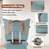 Hardshell Luggage Sets with Bags Lightweight Suitcase Double Spinner Wheels with TSA Lock ,Single Vintage Luggage 28 IN,Green - as Pic