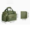Tactical Gun Range Bag with Single Shoulder for 4 Pistols  - Green - Storage Bag