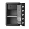 High Security Super Large-sized Safe Box with Fireproof and Waterproof Bag, 4.0 Cub Feet Safe with Electronic Password Lock