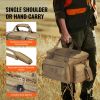 VEVOR Range Bag for 4 Pistols Tactical Gun Range Bag Single Shoulder Strip Brown - Brown - 37 x 26 x 23 cm