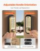 Mechanical Keyless Entry Door Lock 14 Key Mechanical Door Lock for Outdoor Fence