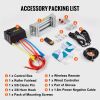 VEVOR Truck Winch 12000lbs Electric Winch 85ft/26m Steel Cable 12V Power Winch Jeep Winch with Wireless Remote Control and Powerful Motor for UTV ATV