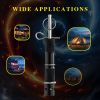 2 Pack Perimeter Trip Alarm, Camping Trip Wire Alarm Device, Perimeter Defense Device, Camping and Property Security Early Warning Security System - b
