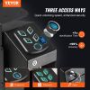VEVOR Mounted Gun Safe for Pistols, Biometric Gun Safe with Three Quick Access Ways of Fingerprints, Passwords and Keys, Handgun Safe for 1 Pistol for