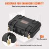 VEVOR Hard Pistol Cases with Pre-cut PU Foam Lockable Pistol Case for 1 Pistol - Default